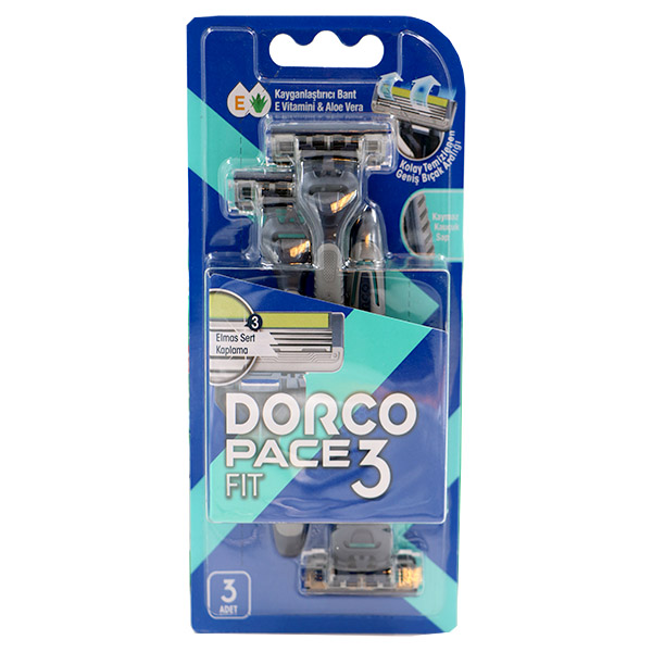 خود تراش (ژیلت) دورکو DORCO مدل PACE3 بسته 3عددی